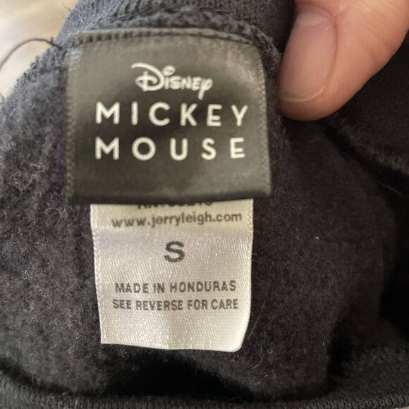 Disney Halloween Mickey Mouse Pullover Sweatshirt Black Size Medium - Picture 6 of 8